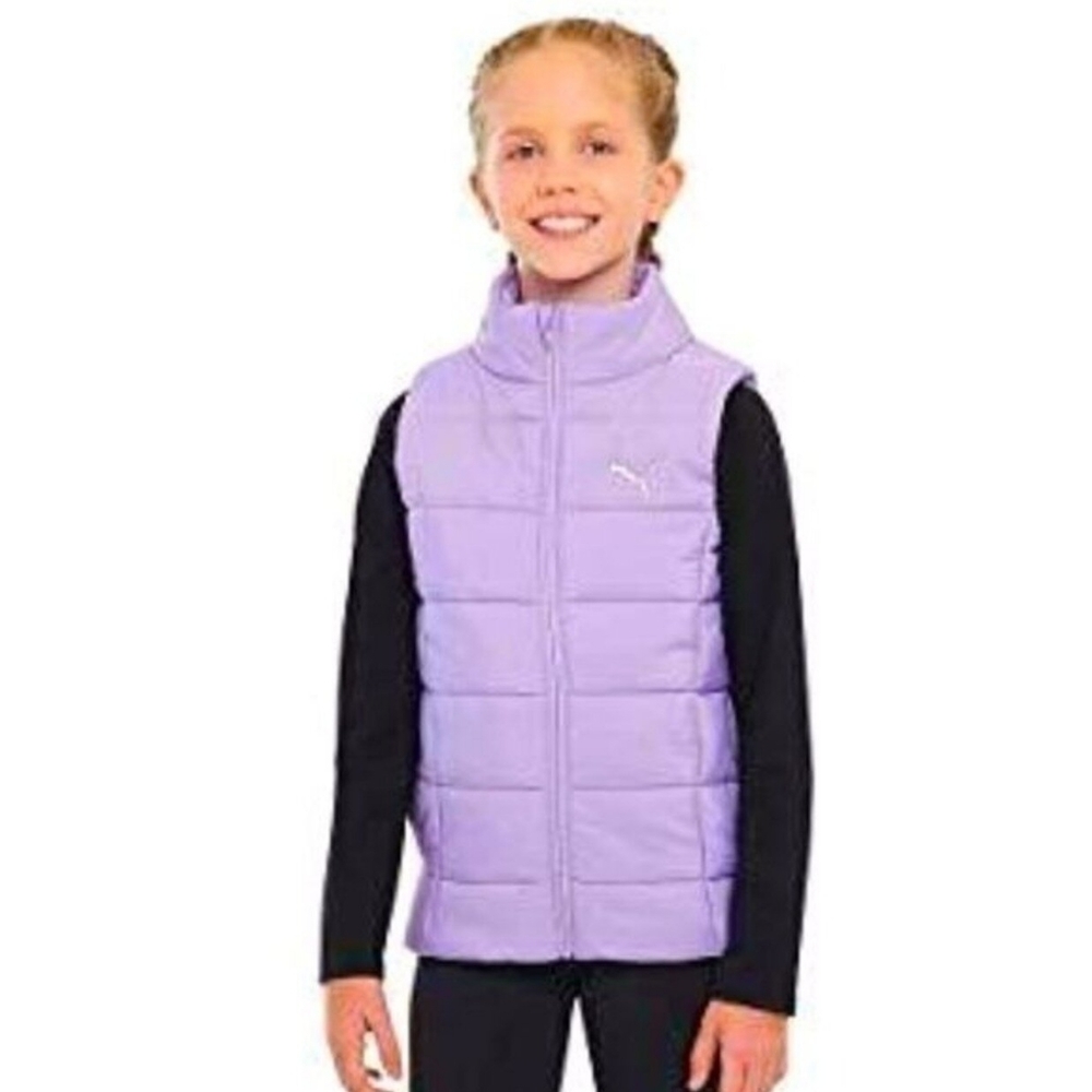 Puma Puffy Vest Lavender Purple 💜 Small (7/8)